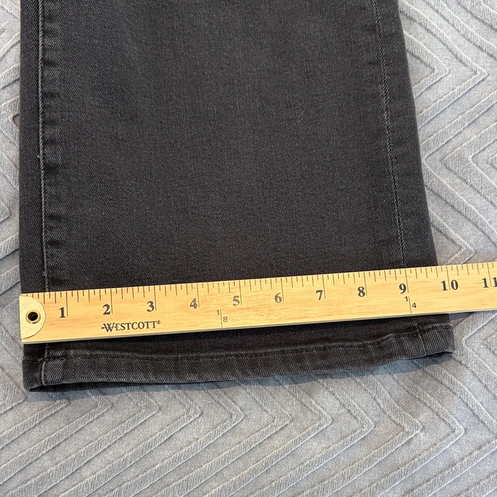 Madewell Wide Leg Crop Jeans Button Front - Picture 11 of 13
